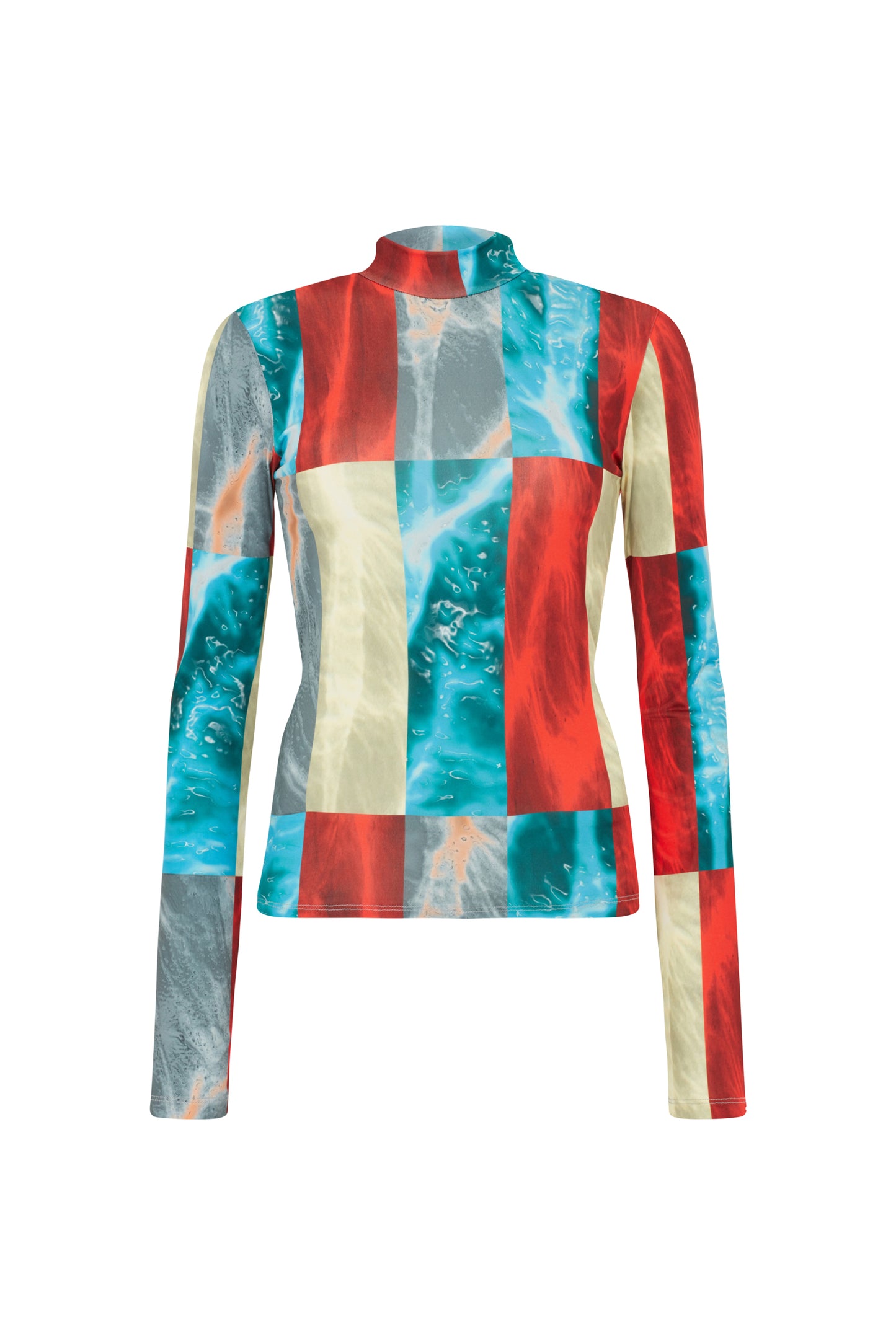 Multicoloured Antares Turtleneck
