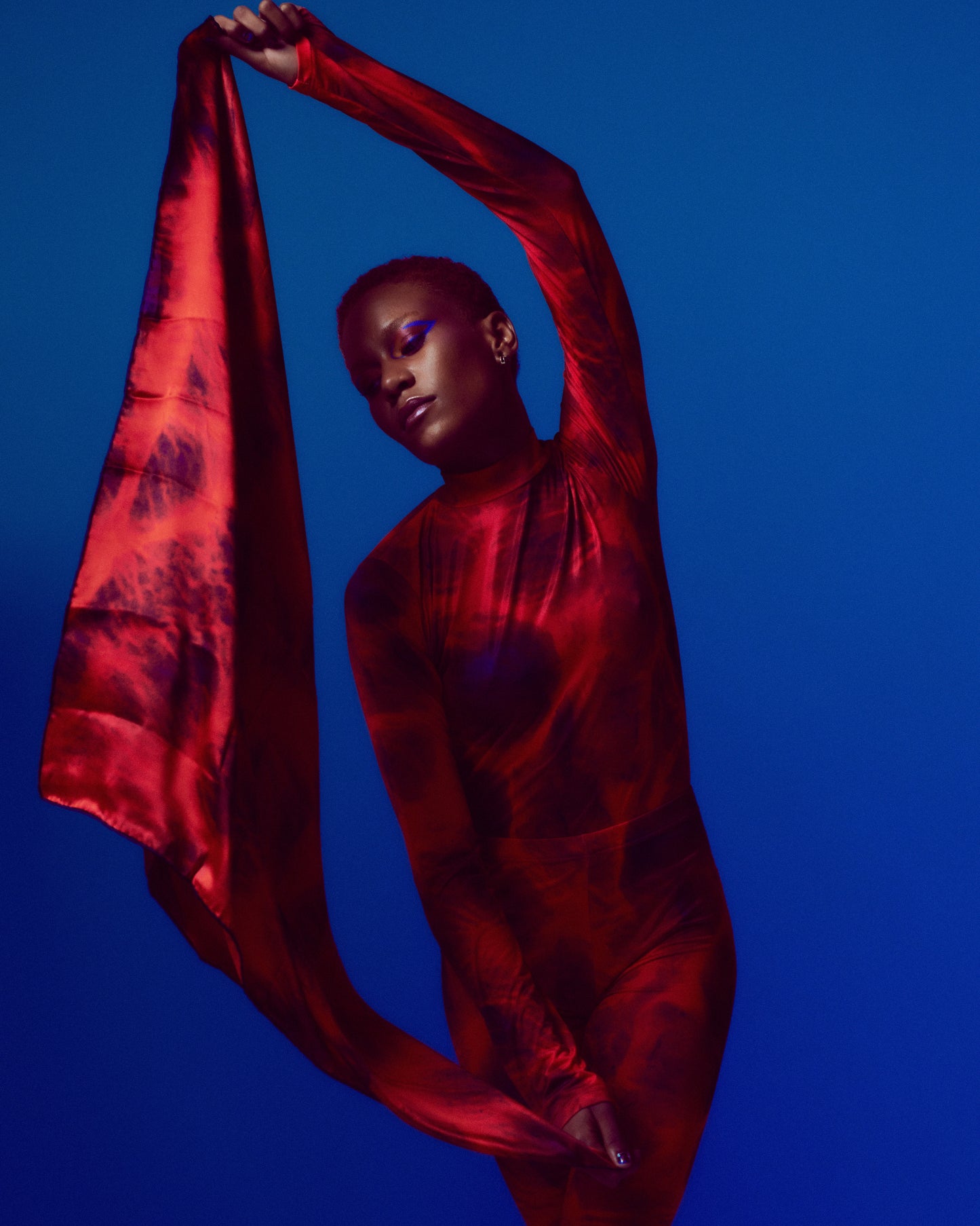 Red Antares Turtleneck