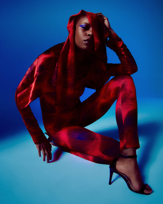 Red Antares Leggings