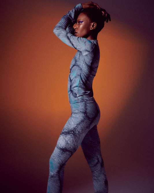 Silver Antares Leggings