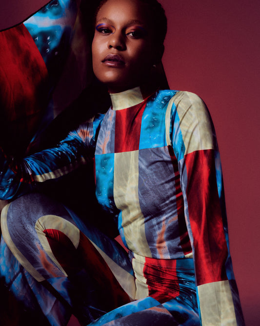 Multicoloured Antares Turtleneck